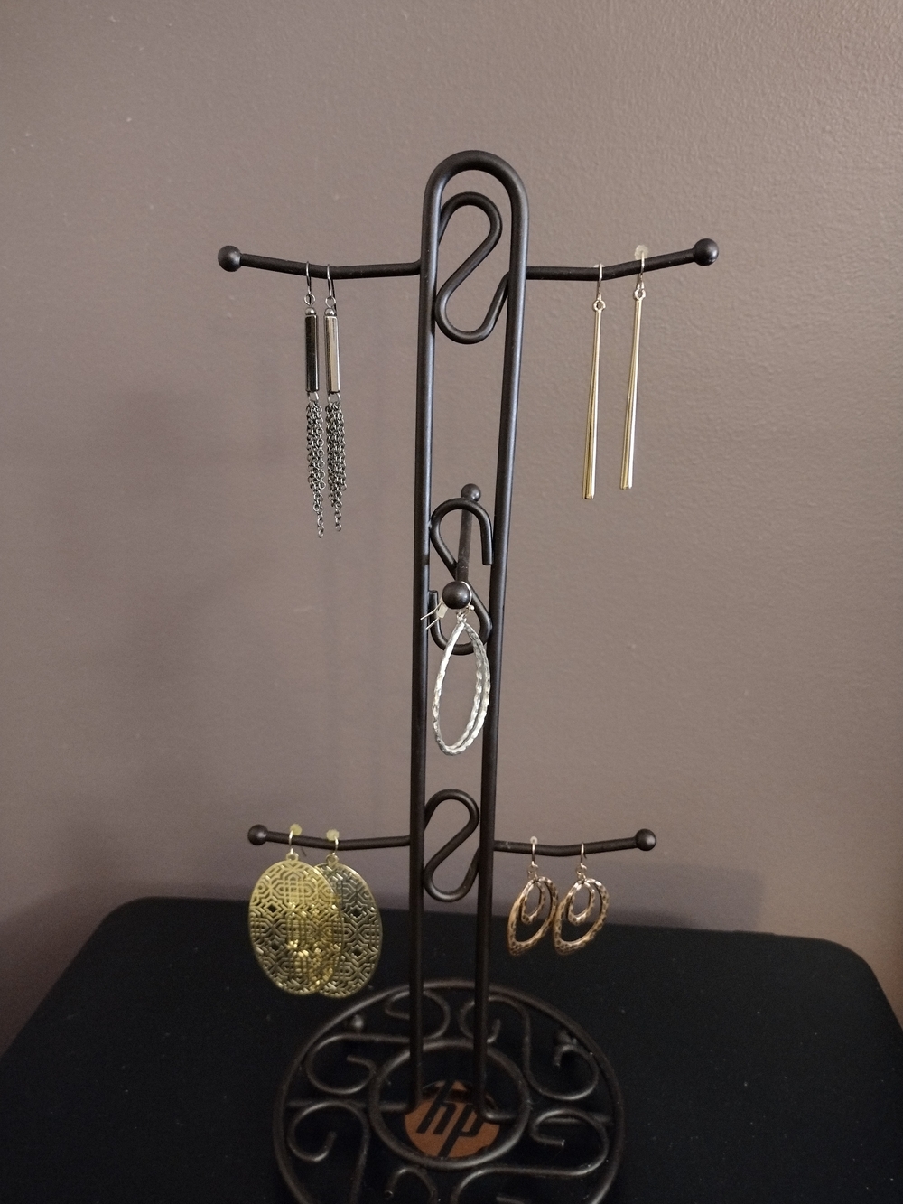 Premier Designs Lot Of 5 Pairs Earrings